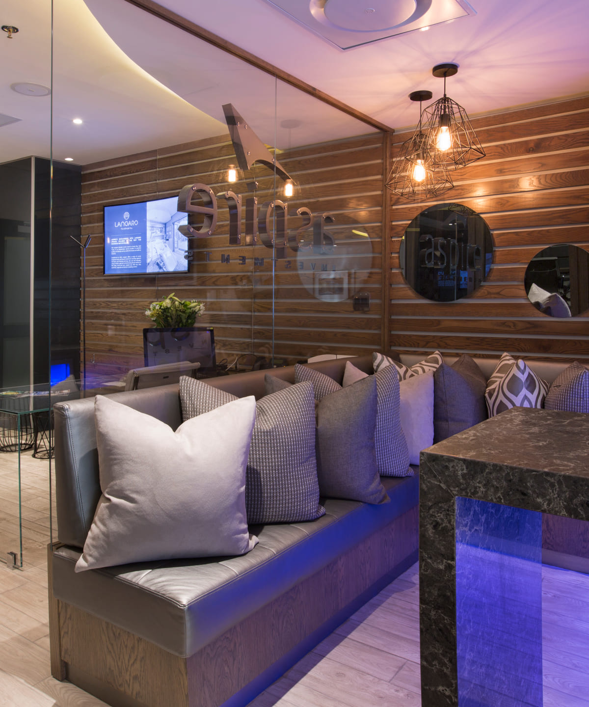 Commercial interior, Interiors by Wanda Michelle